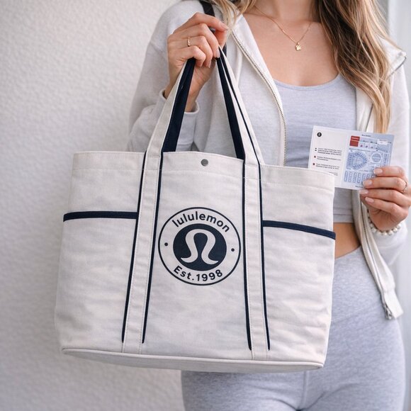 Lululemon Indian Wells Tennis Tote 20L BNP Paribas Open Exclusive Bag NEW - Picture 4 of 4